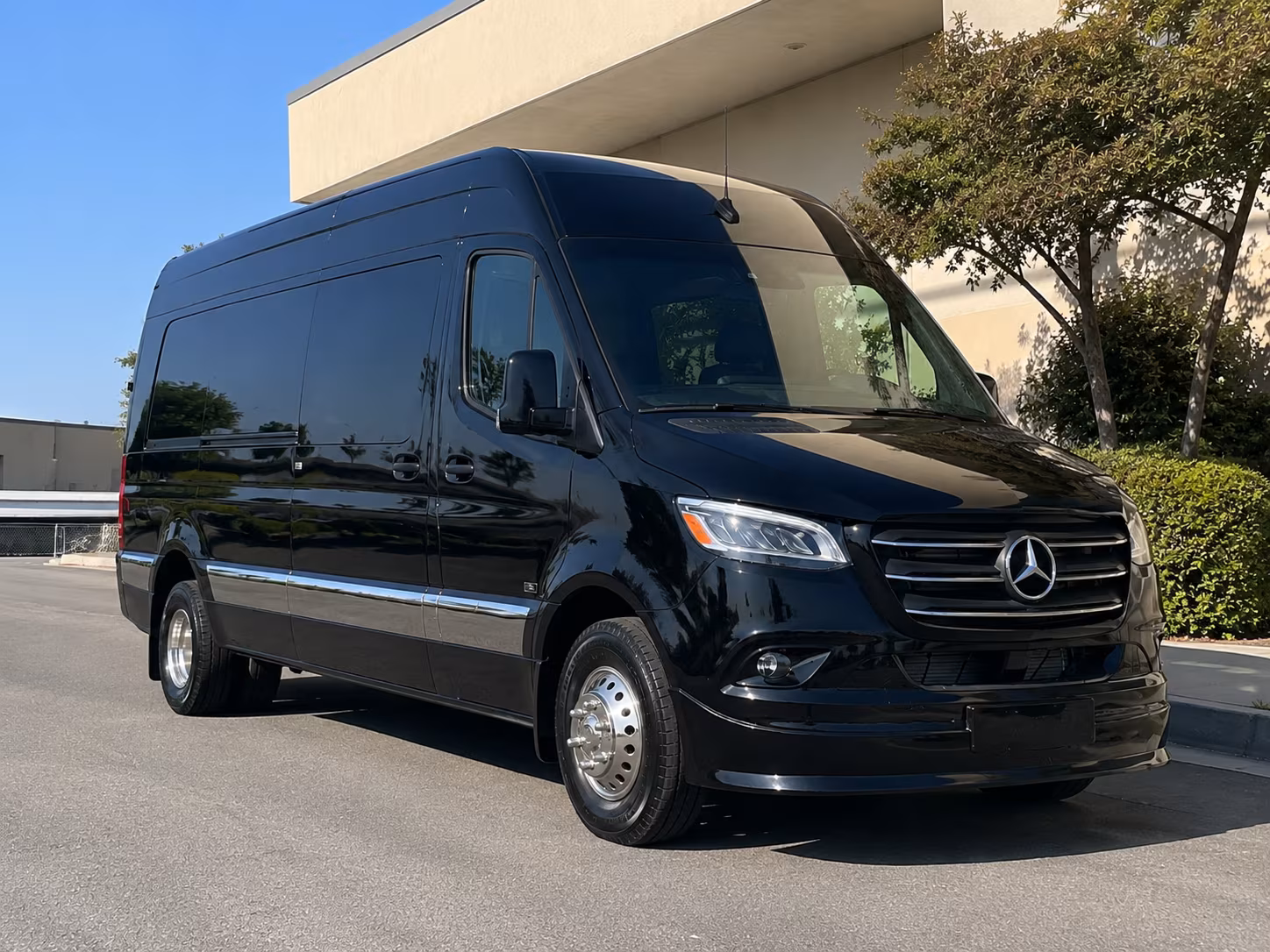 Long Beach Airport Shuttle & Transportation party bus interior