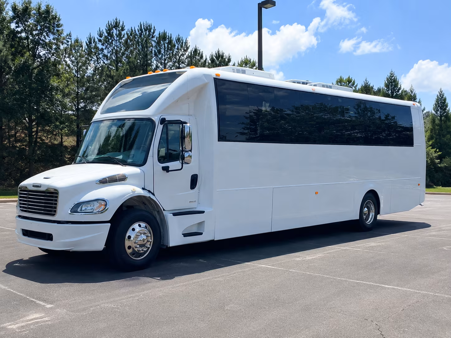 Long Beach Concert & Music Festival Transportation party bus exterior