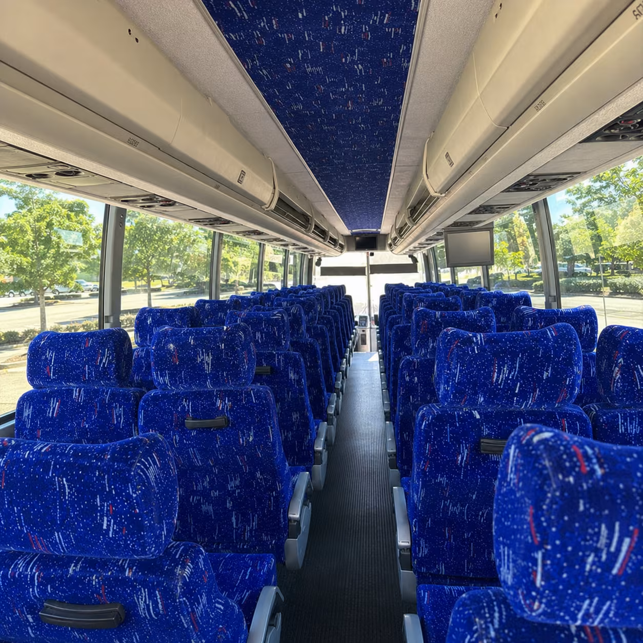 Long Beach Corporate Transportation party bus exterior
